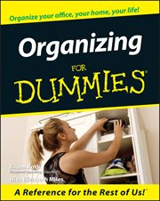 Organizing for Dummies cover image