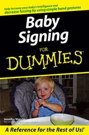 Baby Signing for Dummies cover image