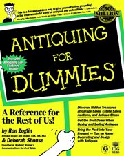 Antiquing for Dummies cover image