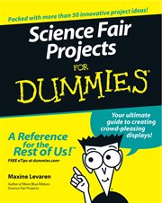 Science Fair Projects for Dummies cover image