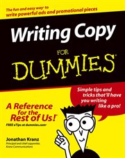 Writing Copy for Dummies cover image