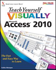 Teach Yourself VISUALLY Access 2010 cover image