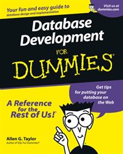 Database Development for Dummies cover image