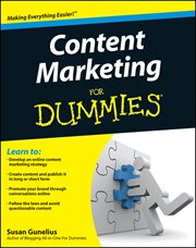 Content Marketing for Dummies cover image