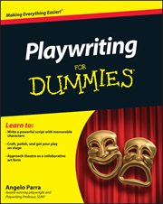 Playwriting for Dummies cover image