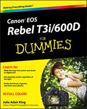 Canon EOS Rebel T3i / 600D for Dummies cover image