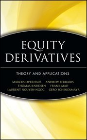 Equity Derivatives : Theory and Applications cover image