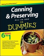 Canning and Preserving All-in-One for Dummies cover image