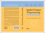 Applied Integer Programming : Modeling and Solution cover image