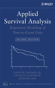 Applied Survival Analysis : Regression Modeling of Time-to-Event Data cover image