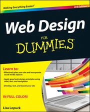 Web Design for Dummies cover image