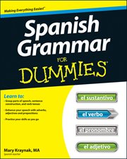 Spanish Grammar for Dummies cover image