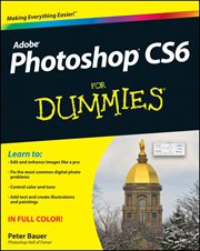 Photoshop CS6 for Dummies cover image