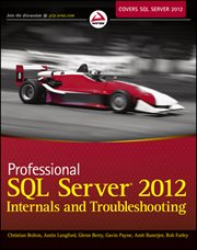 Professional SQL Server 2012 Internals and Troubleshooting cover image