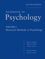 Handbook of Psychology, Research Methods in Psychology cover image