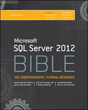 Microsoft SQL Server 2012 Bible cover image