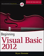 Beginning Visual Basic 2012 cover image