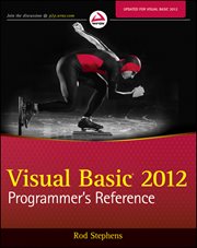 Visual Basic 2012 Programmer's Reference cover image