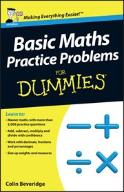 Basic Maths Practice Problems for Dummies cover image