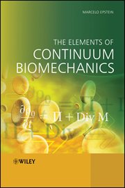 The Elements of Continuum Biomechanics cover image