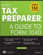 Wiley Tax Preparer : A Guide to Form 1040 cover image