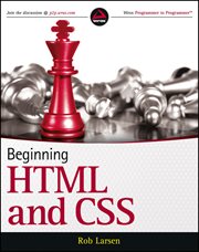 Beginning HTML and CSS cover image