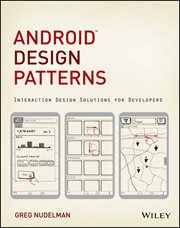 Android Design Patterns : Interaction Design Solutions for Developers cover image