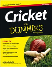 Cricket for Dummies cover image