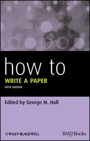 How to Write a Paper cover image