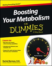Boosting Your Metabolism for Dummies cover image