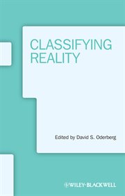 Classifying Reality cover image