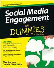 Social Media Engagement for Dummies cover image