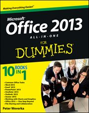 Office 2013 All-in-One for Dummies cover image