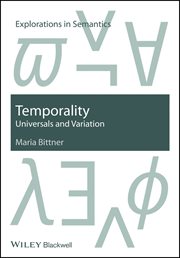 Temporality : Universals and Variation cover image