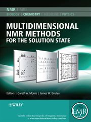 Multidimensional NMR Methods for the Solution State cover image