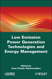 Low Emission Power Generation Technologies and Energy Management cover image