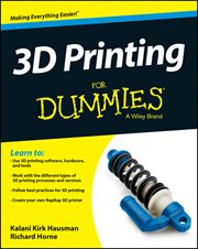 3D Printing for Dummies cover image