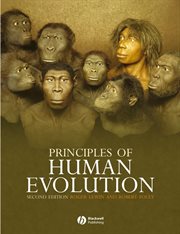 Principles of Human Evolution cover image