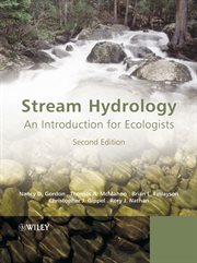 Stream Hydrology : An Introduction for Ecologists cover image