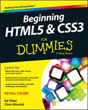Beginning HTML5 and CSS3 for Dummies cover image