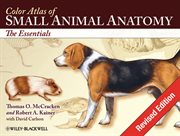 Color Atlas of Small Animal Anatomy : The Essentials cover image