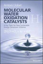 Molecular Water Oxidation Catalysis : A Key Topic for New Sustainable Energy Conversion Schemes cover image