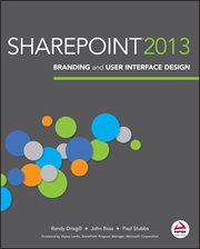 SharePoint 2013 Branding and User Interface Design cover image