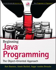 Beginning Java Programming : The Object-Oriented Approach cover image