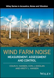 Wind Farm Noise : Measurement, Assessment, and Control cover image