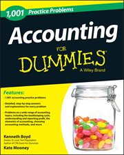 Accounting : 1,001 Practice Problems for Dummies cover image