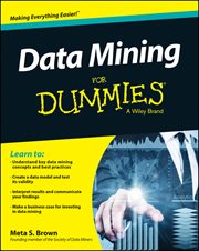 Data Mining for Dummies cover image