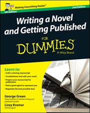 Writing a Novel and Getting Published for Dummies UK cover image