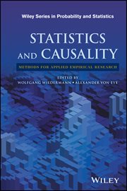 Statistics and Causality : Methods for Applied Empirical Research cover image