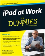 iPad at Work for Dummies cover image